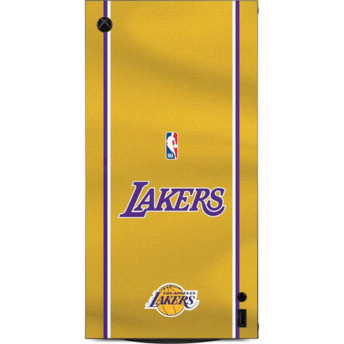 NBA Los Angeles Lakers Jersey XBox Series X Digital Edition Console Skin